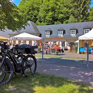 Gaststätte Zum Zechenhaus mit Biergarten