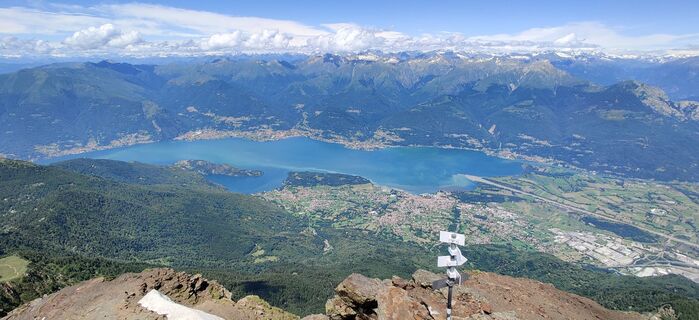 Foto von Daniele Spezia entlang der Tour