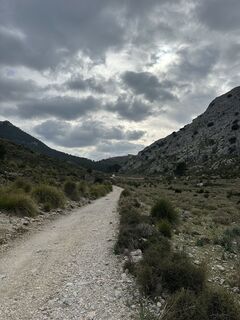 Foto von Cori Riegler entlang der Tour