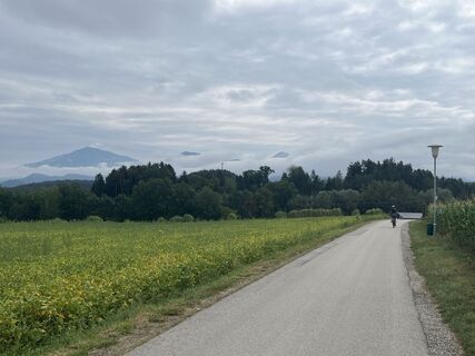 Foto von Richard Nieuwenhuizen entlang der Tour