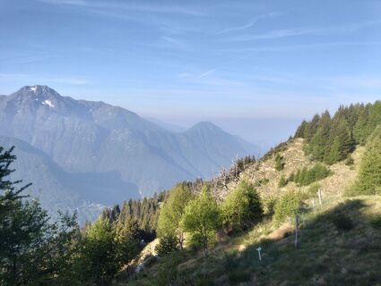 Foto von Daniele Berini entlang der Tour