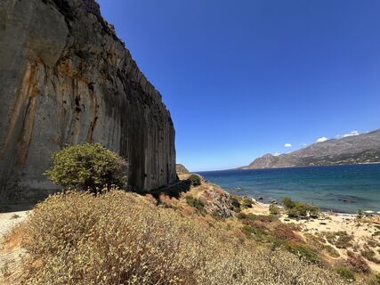 Photo de Micha le long du parcours