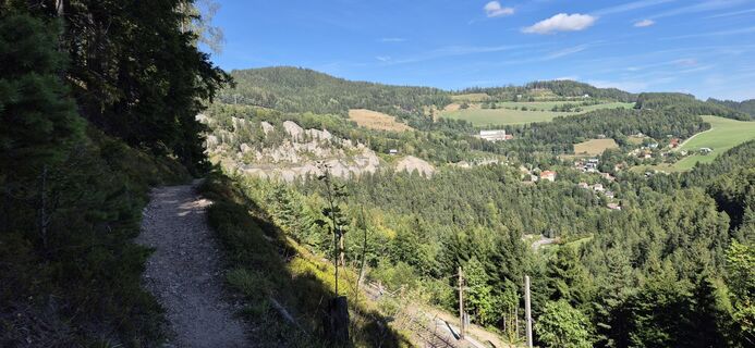 Foto von Bamsi entlang der Tour