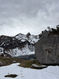 Foto de Sasha Griesser a lo largo del recorrido