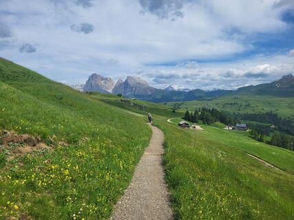 Foto von Anke Hetzer entlang der Tour