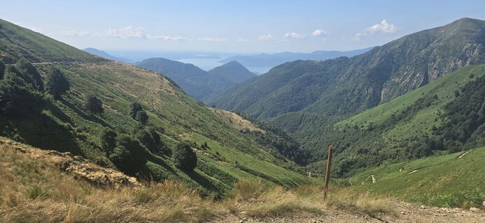 Fotografia z Ruedi Grüter na trase