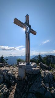 Foto von Klaus Lehner entlang der Tour