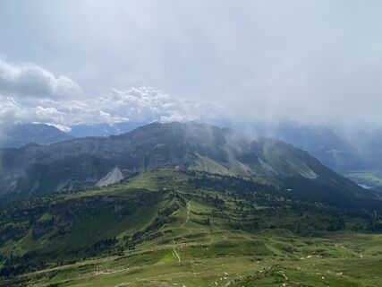 Foto de Juergen Rehg a lo largo del recorrido