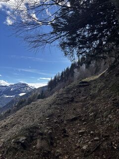 Fotografia z Jacqueline Fetz na trase