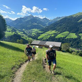 Aufstieg von Alpbach Dorf Richtung Hauser Joch
