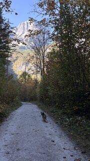 Foto von Gosia Graczyk entlang der Tour