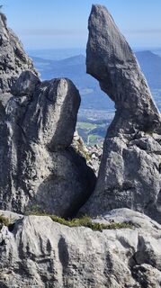Foto von Anita Hüttl entlang der Tour