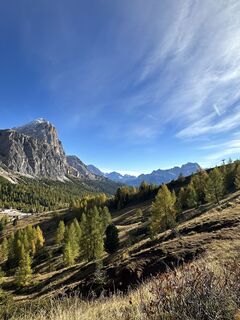 Foto von Agnese Martinelli entlang der Tour