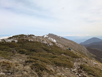 Fotografia z Flavio Scollo na trase