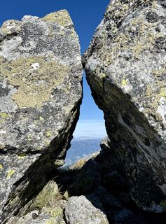 Foto von Barbara Schober entlang der Tour
