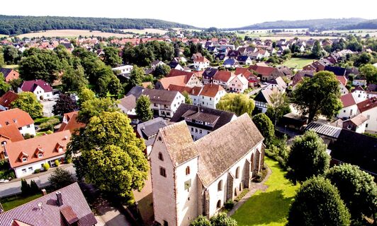 Blick auf Langenholzhausen