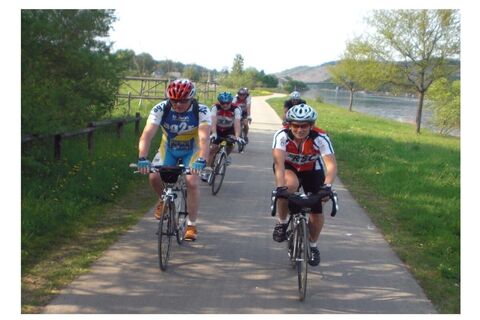 Mit dem Rennrad entlang der Saar