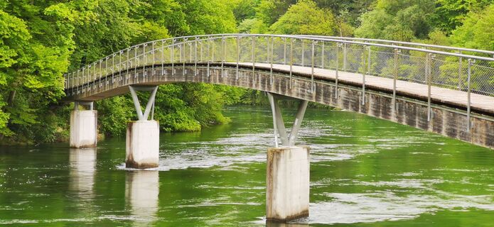Photo de Klaus Lehner le long du parcours
