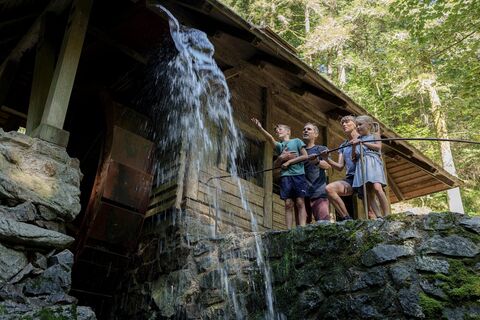 Heimatpfad: Mühle in der Ravennaschlucht