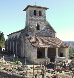 Eglise St Aubin Branne