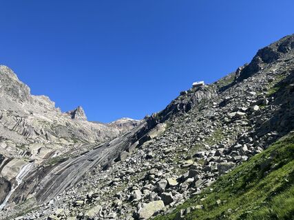 Photo de Simon Grossen le long du parcours