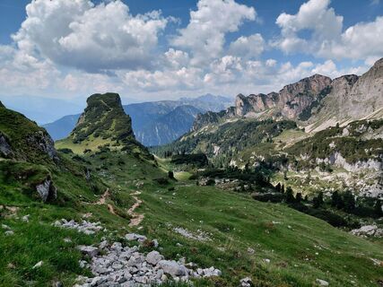 Foto von Sabine Steuxner entlang der Tour