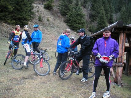 Rast bei der Wegelate Säge