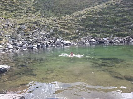 Photo de Magnus Moser le long du parcours