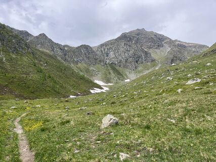 Foto von Valeria Grassi entlang der Tour