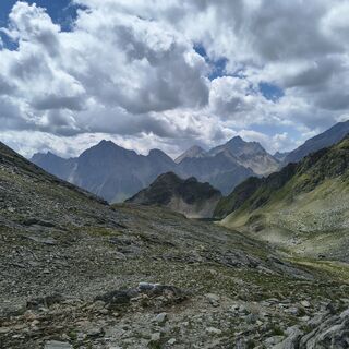 Foto de Gabriele Cucchi a lo largo del recorrido
