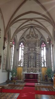 Klosterwanderweg - St. Bartholomäuskirche Innenansicht