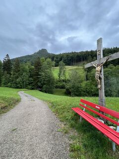 Foto von Rolf Limacher entlang der Tour