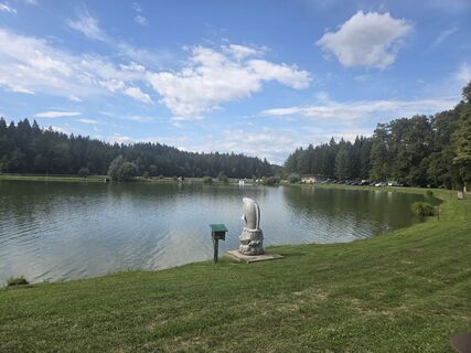 Foto von Birgit Zückert entlang der Tour