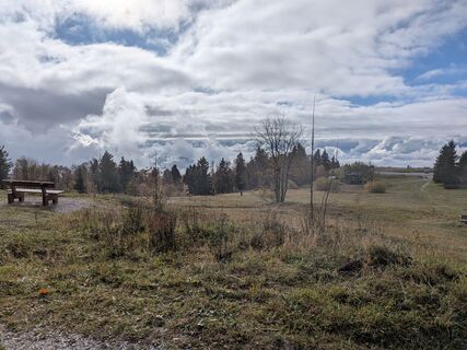 Photo de Elfi Ferner le long du parcours