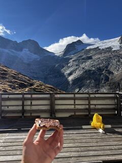 Foto von Jody entlang der Tour