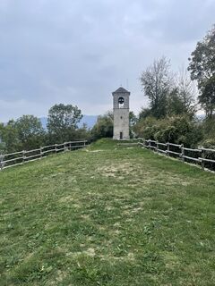 Photo de Alberto Capelli le long du parcours