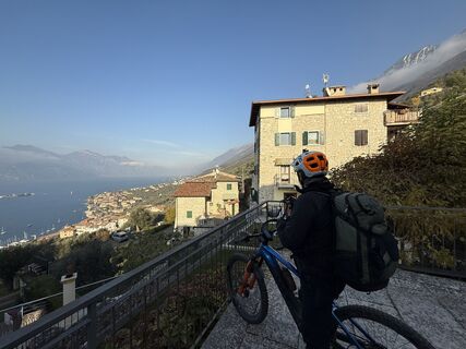 Foto von Stefano “Iddo” entlang der Tour