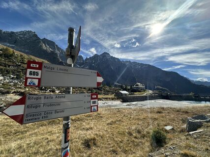 Photo de Fabio Dal Passo le long du parcours