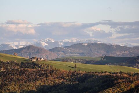 Blick ins Alpenvorland