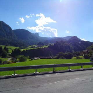 Blick von Unken auf das Dietrichshorn