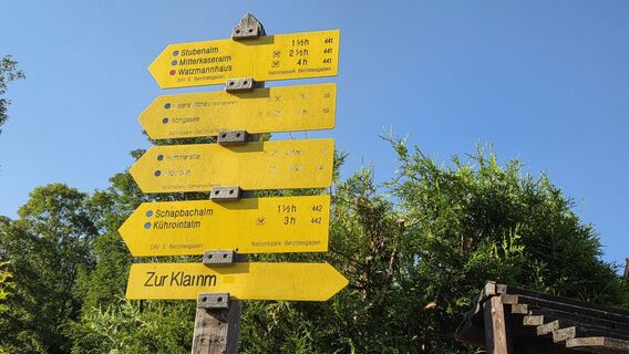 Foto von Gabriele Wagener entlang der Tour