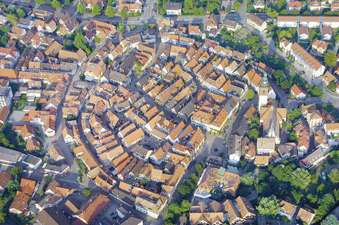 Luftbild von Haslach im Kinzigtal