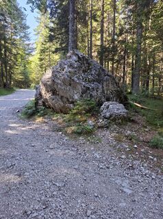 Zdjęcie z Miha Gros wzdłuż trasy