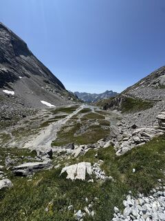 Foto de David Thomaere a lo largo del recorrido