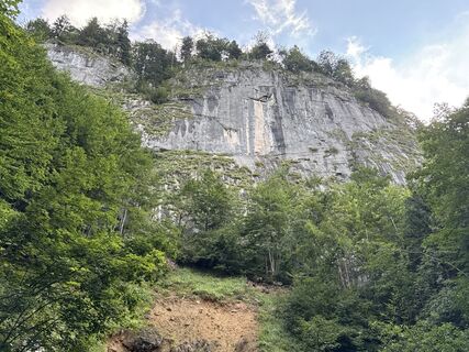 Photo de Helmut Schellmann le long du parcours