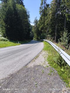 Photo de Karl-Heinz le long du parcours
