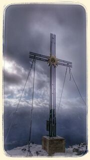Gipfelkreuz der Kammspitze