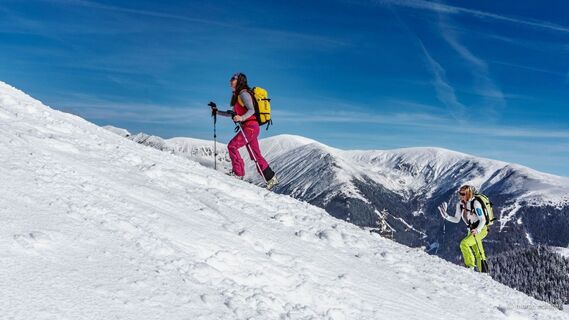 Die letzten Meter vor dem Gipfel