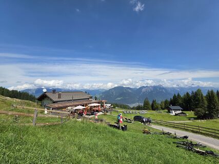 Photo de Andrea Müller le long du parcours