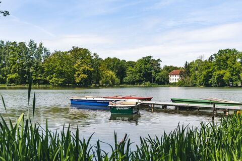 Grünfelder Park Waldenburg - Gondelteich